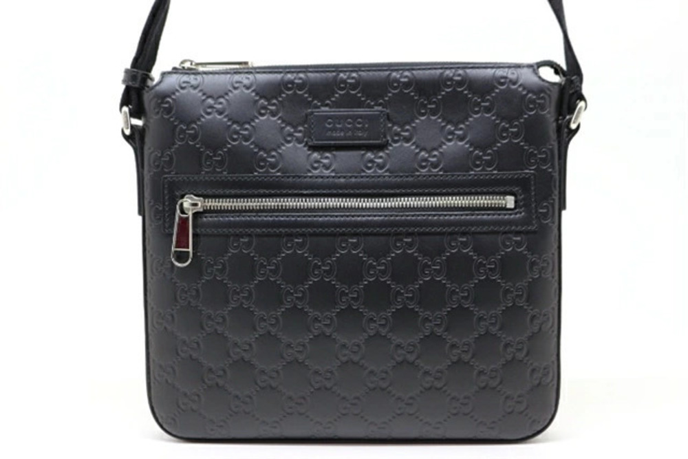 Gucci Bag Shoulder Gucci Guccissima Black